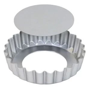 TEGLIA PER CROSTATE CON FONDO RIMOVIBILE 10CM PME