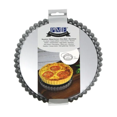 TEGLIA PER CROSTATE CON FONDO RIMOVIBILE 20CM PME