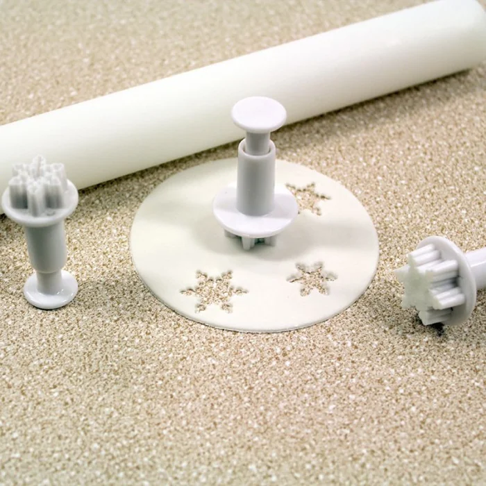 SET MINI FIOCCO DI NEVE TAGLIAPASTA AD ESPULSIONE (3PZ) PME