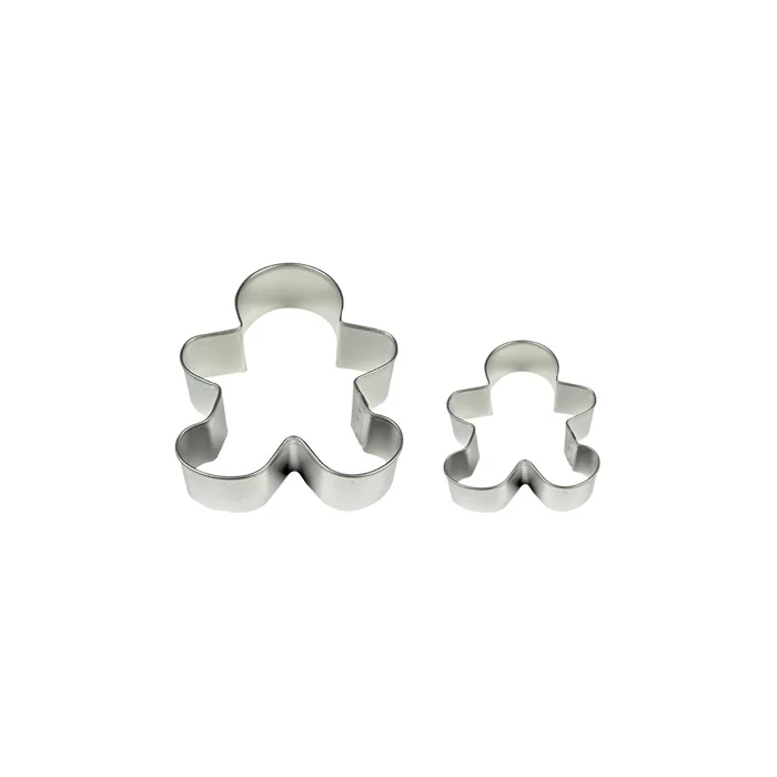 SET 2 TAGLIABISCOTTI OMINO MARZAPANE PME GINGERBREAD