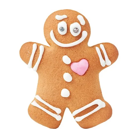 SET 2 TAGLIABISCOTTI OMINO MARZAPANE PME GINGERBREAD
