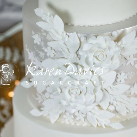 Stampo Rosa Grande in silicone di Karen Davies