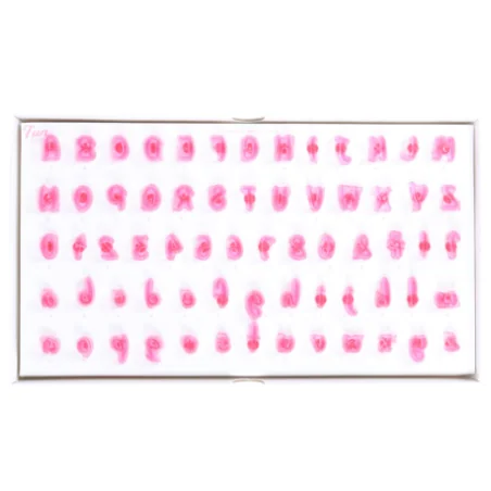 SET STAMPINI ALFABETO PER CUPCAKES & COOKIES - Tagliapasta & Tagliabiscotti - PME