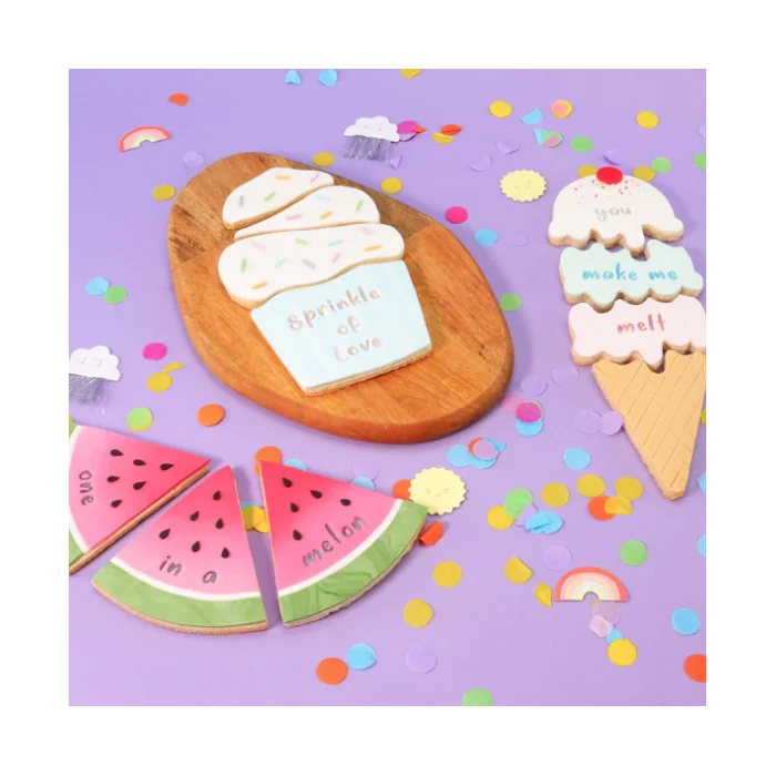 SET STAMPINI ALFABETO PER CUPCAKES & COOKIES - Tagliapasta & Tagliabiscotti - PME