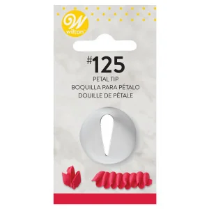 Beccuccio n.125 Petalo Grande Wilton Decorazioni dolci e Cupcakes con Sac a Poche