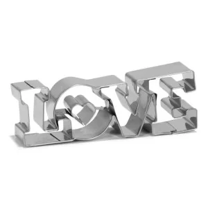 Tagliabiscotti LOVE scritta (11CM) Patisse