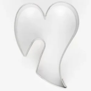 TAGLIABISCOTTI CUORE DECORATIVO  (5,5CM)