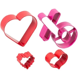 Set Kit Decorazioni Cuori (4pz) Wilton