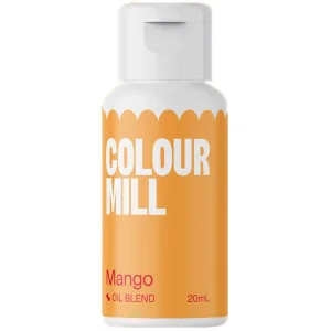 Colorante Arancione Mango a Base Olio (20ml) Colorante Alimentare per Dolci e Torte Cake Design Colour Mill.