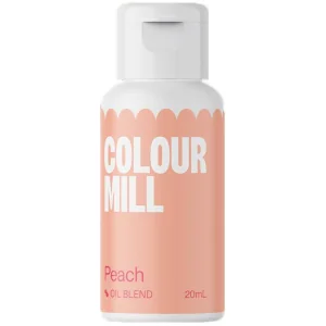 Colorante Rosa Pesca a base olio Peach (20ml) Colorante Alimentare per Dolci e Torte Cake Design Colour Mill.