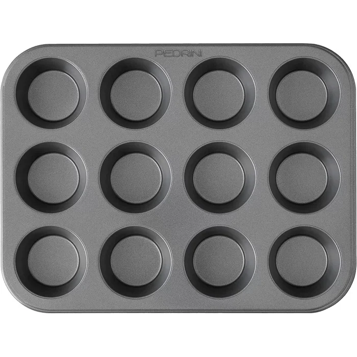 TEGLIA CUPCAKES MUFFIN (12 CAVITA') GUARDINI - Teglie e Stampi