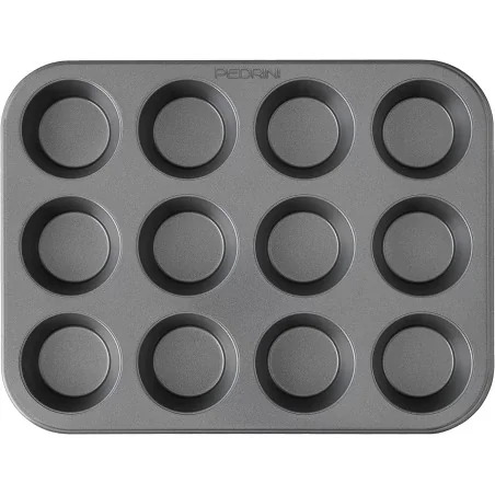 TEGLIA CUPCAKES MUFFIN (12 CAVITA') GUARDINI - Teglie e Stampi