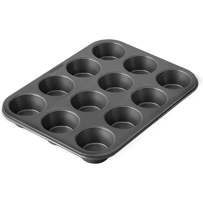 TEGLIA CUPCAKES MUFFIN (12 CAVITA') GUARDINI - Teglie e Stampi