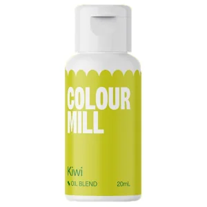 Colorante Verde Kiwi a Base Olio (20ml) Colorante Alimentare per Dolci e Torte Cake Design Colour Mill.