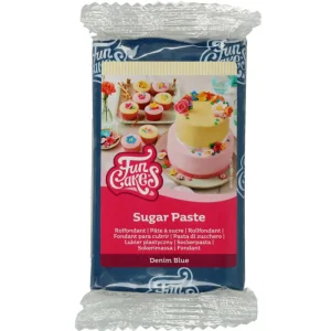 PASTA DI ZUCCHERO DENIM BLU (250G) FUNCAKES - Pasta di Zucchero - FUNCAKES