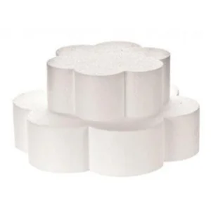 PETALO POLISTIROLO Ø 15X7,5H CM Accessori Dummy Polistirolo DECORA