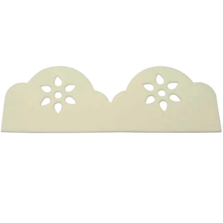 TAGLIAPASTA RICAMI INGLESI SINGOLO & STAMPINI PETALI