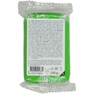 PASTA DI ZUCCHERO VERDE CHIARO (250G) FUNCAKES 2
