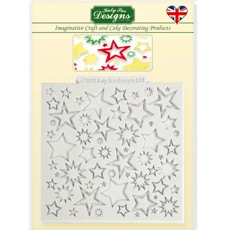 Stampo Stelle in silicone by Katy Sue