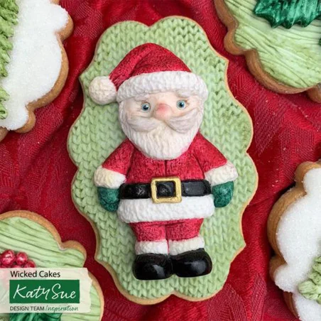 Stampo per Dolci Babbo Natale in silicone by Katy Sue