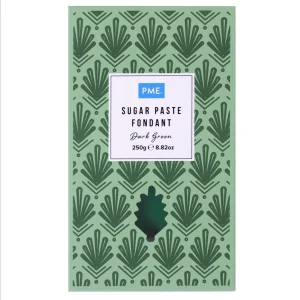 Pasta di Zucchero Fondente Verde Scuro (250G) PME