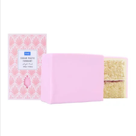 Pasta di Zucchero Fondente Rosa Chiaro (250G) PME