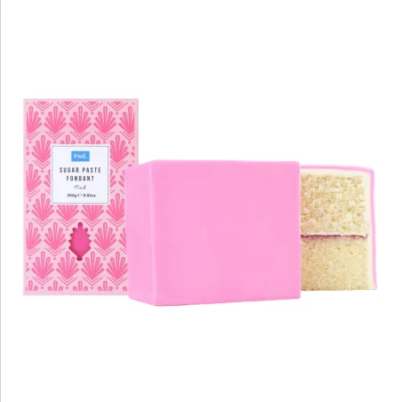 Pasta di Zucchero Fondente Rosa (250G) PME
