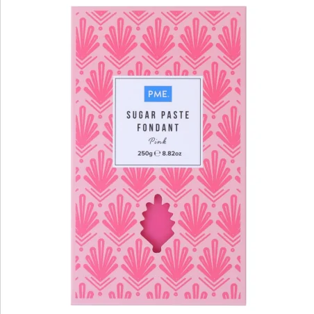 Pasta di Zucchero Fondente Rosa (250G) PME