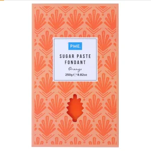 Pasta di Zucchero Fondente Arancione (250G) PME