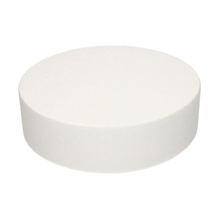 Base Ø 25x7H cm in Polistirolo Accessori Dummy Polistirolo FUNCAKES