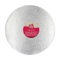 Sottotorta Argento 30cm Rotondo Funcakes Cake Board FUNCAKES