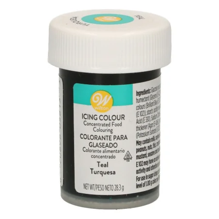 Colorante in gel Verde Acqua Wilton Colorante Alimentare per Dolci e Torte Cake Design WILTON