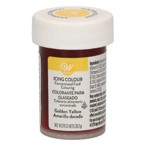 Colorante in gel Giallo Oro Wilton Colorante Alimentare per Dolci e Torte Cake Design WILTON