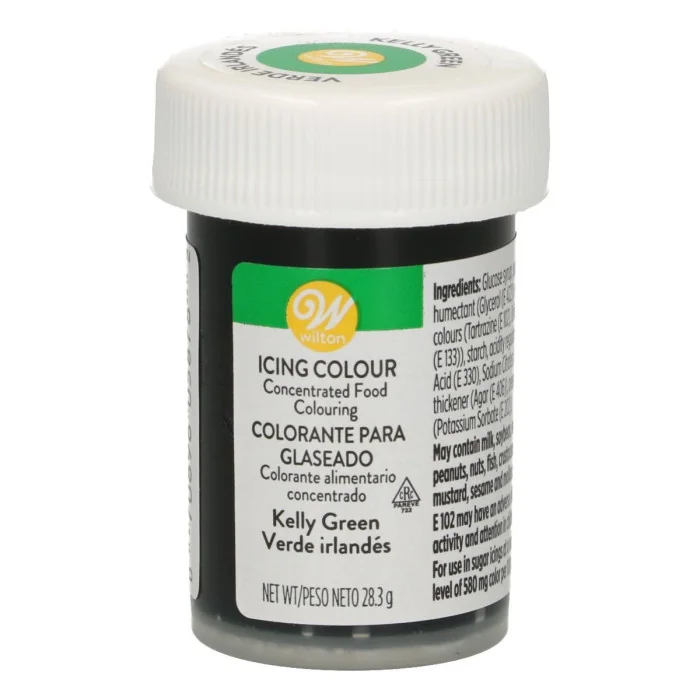 Colorante in gel Verde Kelly Wilton Colorante Alimentare per Dolci e Torte Cake Design WILTON