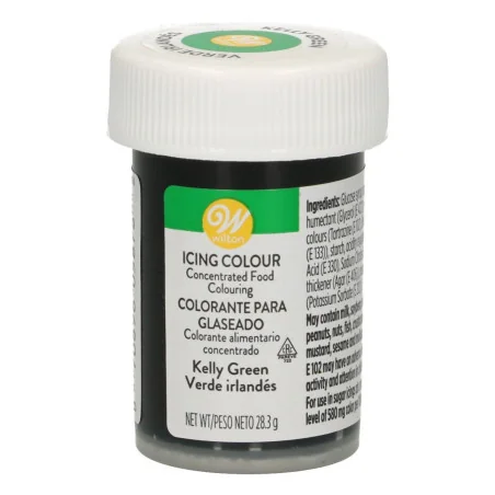 Colorante in gel Verde Kelly Wilton Colorante Alimentare per Dolci e Torte Cake Design WILTON