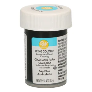 Colorante in gel Celeste Wilton Colorante Alimentare per Dolci e Torte Cake Design WILTON