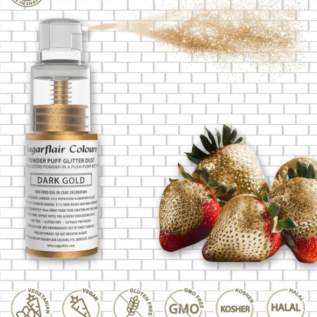 Glitter Spray Oro Scuro (10GR)