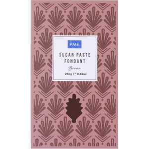 Pasta di Zucchero Fondente Marrone (250G) PME