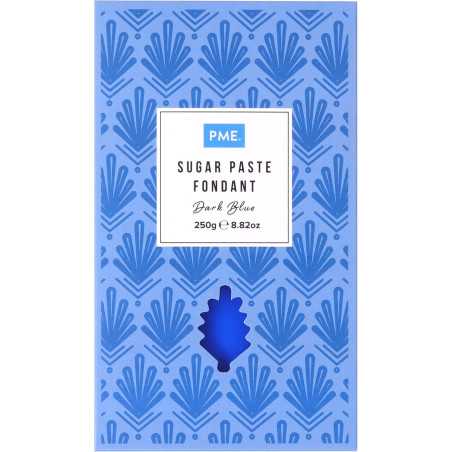 Pasta di Zucchero Fondente Blu (250G) PME