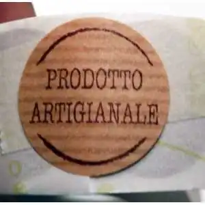 STICKERS ADESIVI PRODOTTO ARTIGIANALE AVANA (10PZ)