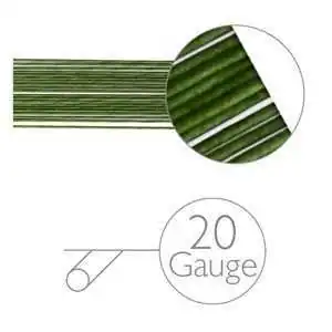 CF. 20 STELI PER FIORI N.20 VERDI MODECOR Accessori Dummy Polistirolo