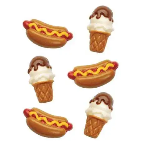 STAMPO CIOCCO-CANDY HOT DOG E GELATO WILTON