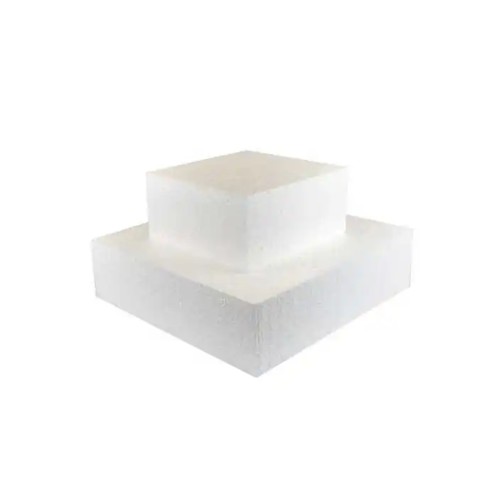 BASE POLISTIROLO QUADRATA 10X10X7H CM FUNCAKES Accessori Dummy Polistirolo FUNCAKES