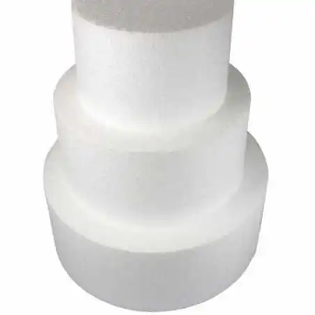 DISCO Ø 20X7H CM POLISTIROLO FUNCAKES Accessori Dummy Polistirolo FUNCAKES