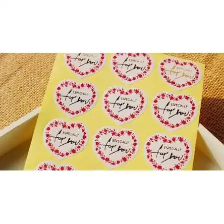 STICKERS ADESIVI EXPECIALLY FOR YOU LOVE (10PZ)
