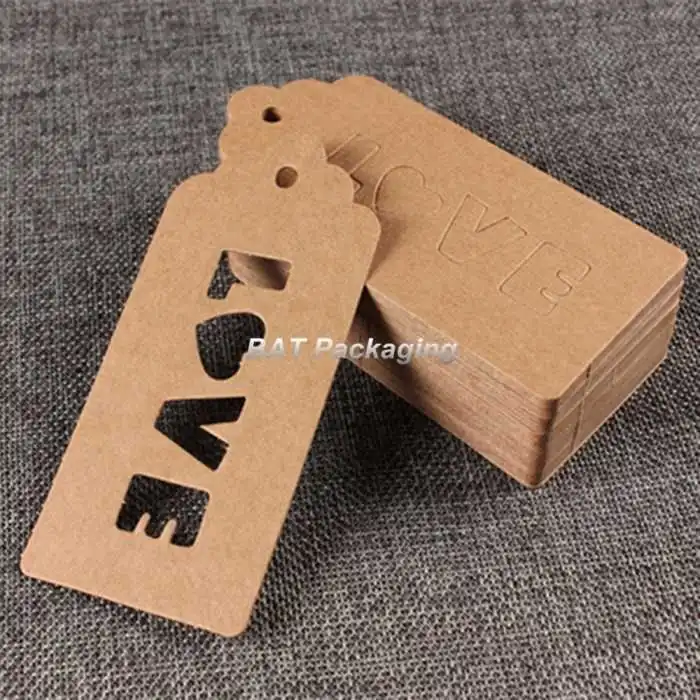 TAG ETICHETTE LOVE  GREZZO (10PZ)