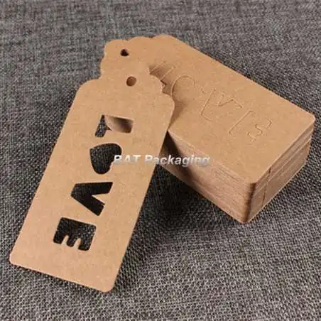TAG ETICHETTE LOVE  GREZZO (10PZ)