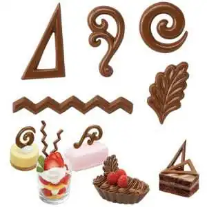 STAMPO CIOCCO/CANDY ACCENTI DESSERT WILTON 2