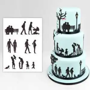 TAGLIAPASTA FAMIGLIA SILHOUETTE PATCHWORK