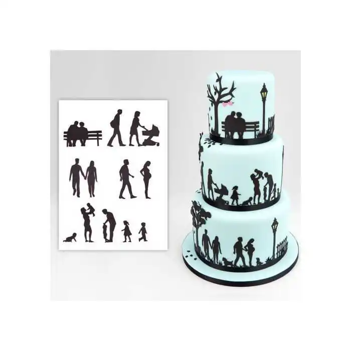 TAGLIAPASTA FAMIGLIA SILHOUETTE PATCHWORK